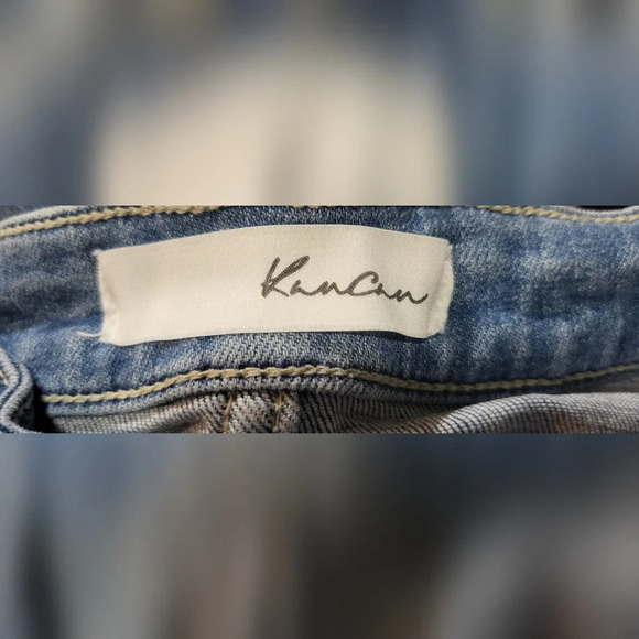 KanCan - Distressed, Frayed Ankle Jeans - Size 7/27 - Light Wash - Picture 11 of 11